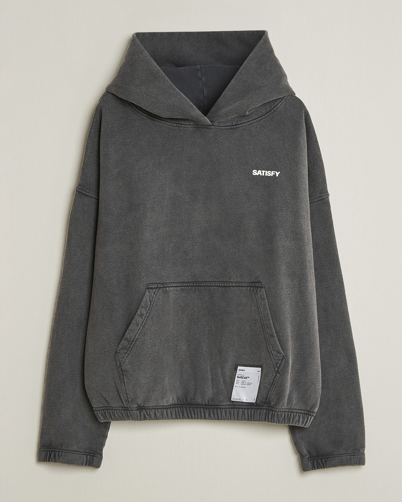 Heren | Truien | Satisfy | SoftCell Hoodie Aged Black