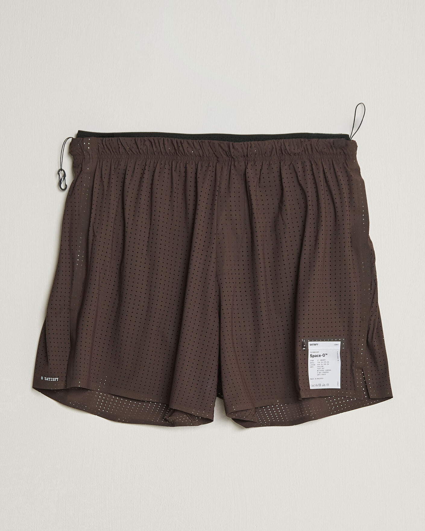 Heren | Korte broek | Satisfy | Space-O 5 Inch Shorts Deep Mahogany