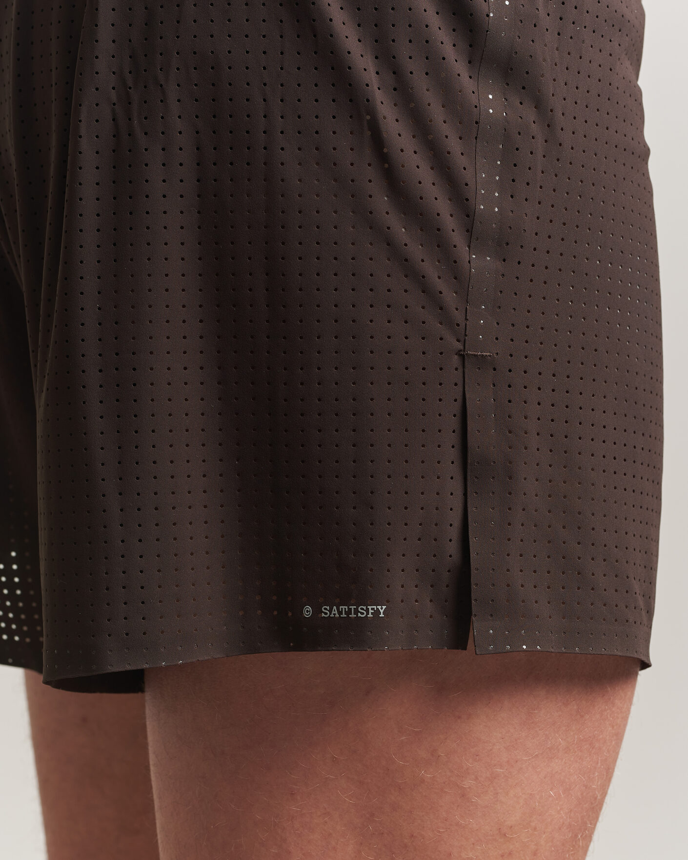 Heren | Korte broek | Satisfy | Space-O 5 Inch Shorts Deep Mahogany