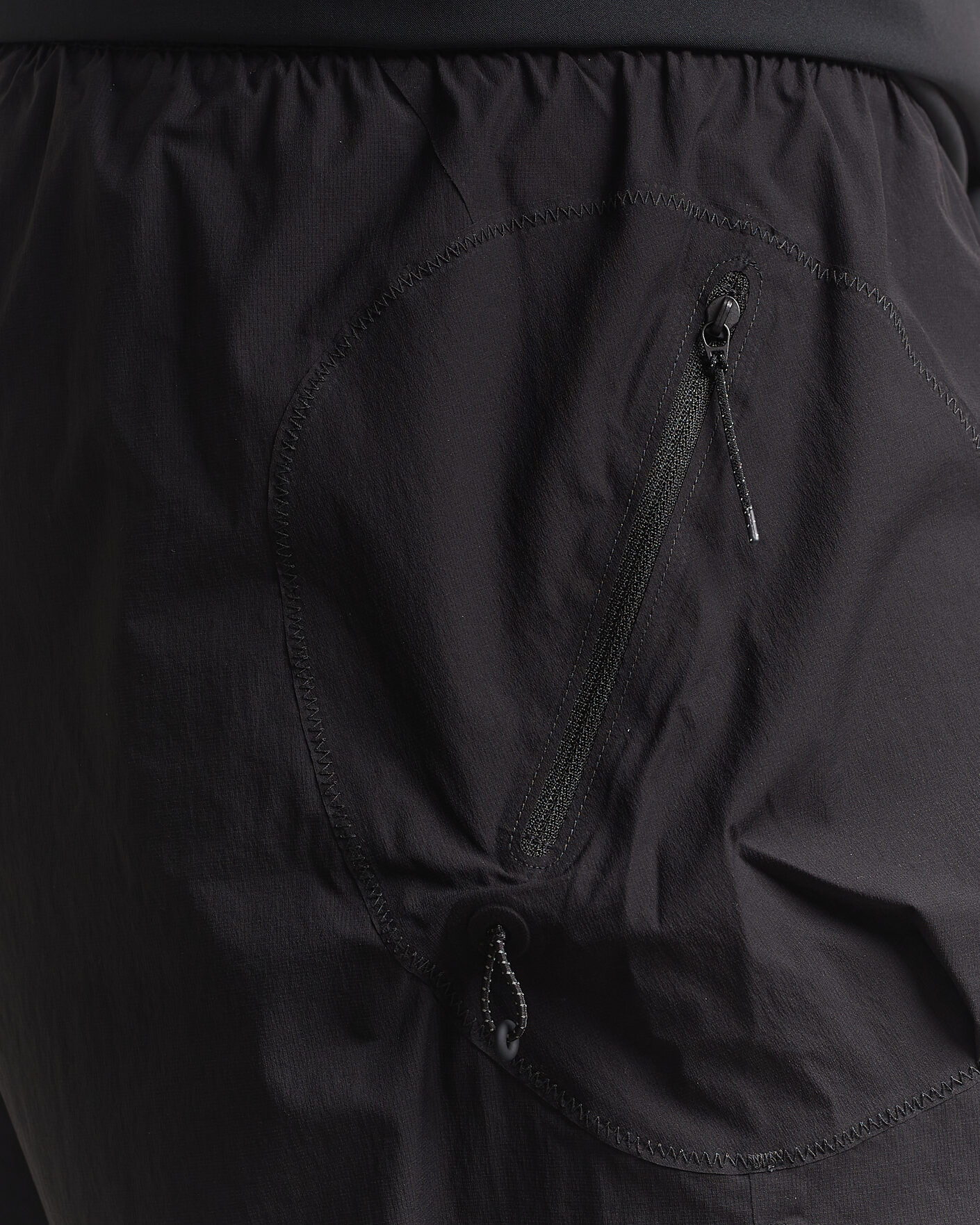 Heren | Korte broek | Satisfy | Rippy Cordura 5 Inch Shorts Black