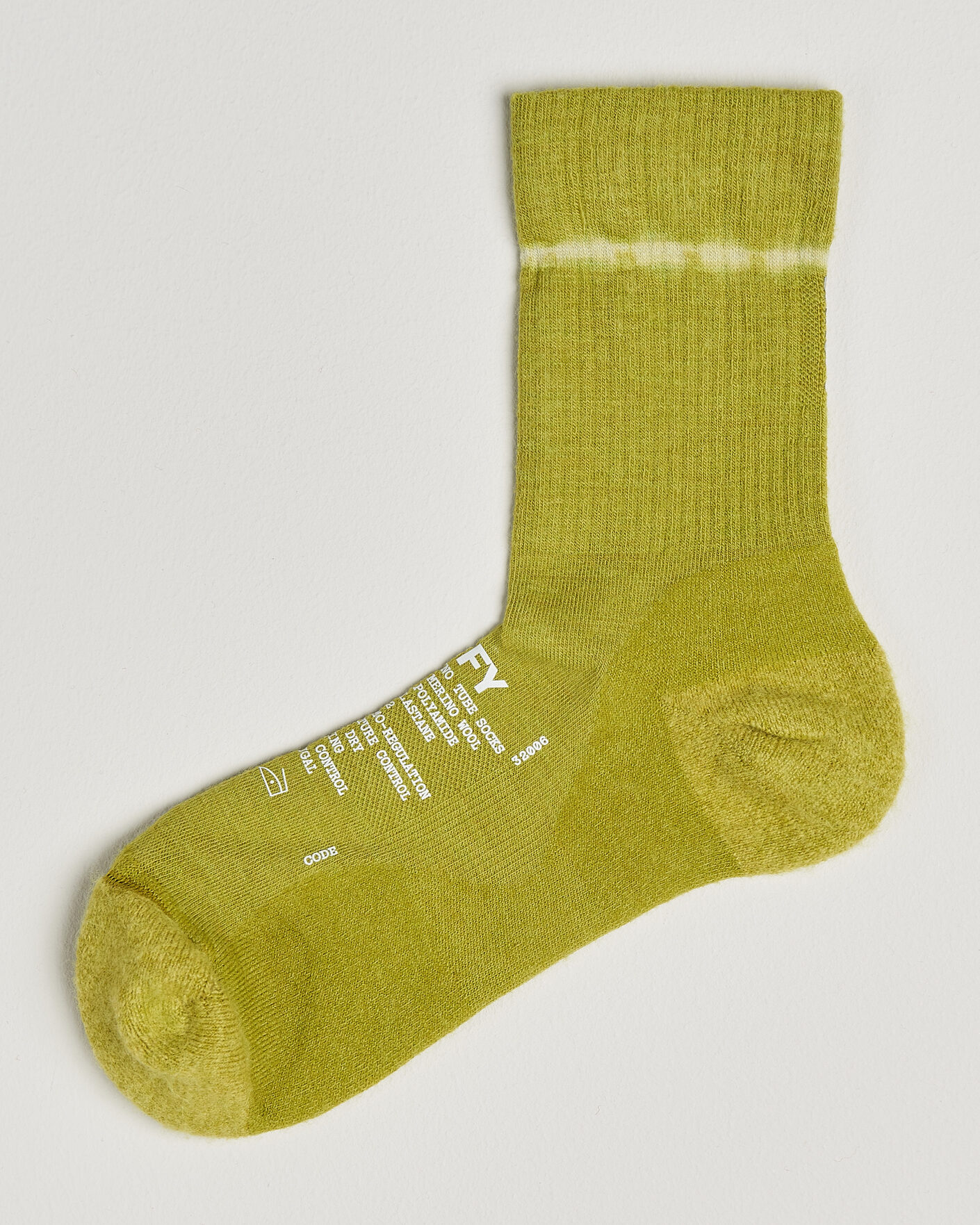 Heren | Ondergoed | Satisfy | Merino Tube Socks Tie Dye Grenoble Green