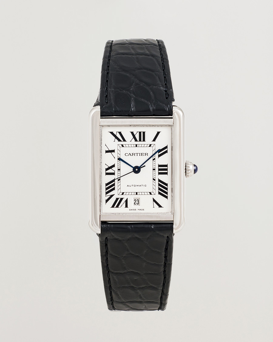 Heren | Cartier Pre-Owned Tank Solo XL | Cartier Pre-Owned | Tank Solo XL