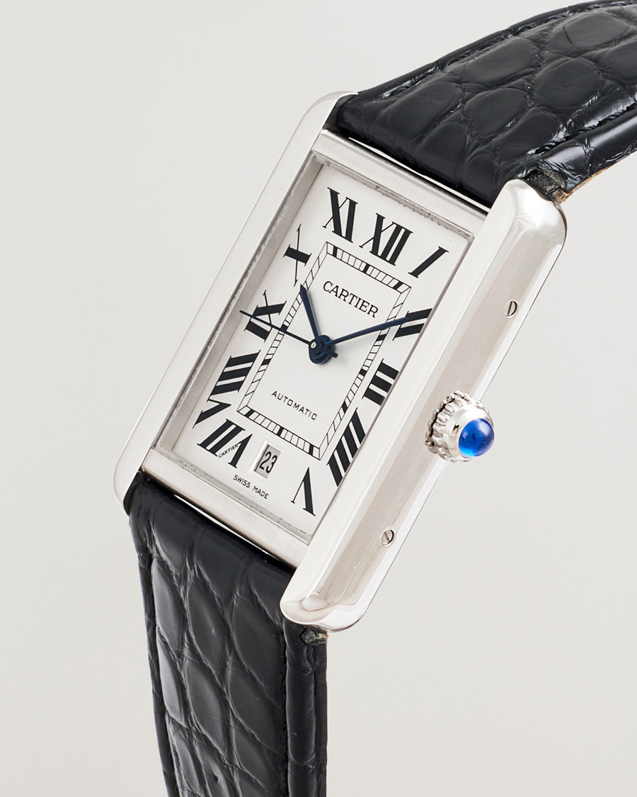 Heren | Cartier Pre-Owned Tank Solo XL | Cartier Pre-Owned | Tank Solo XL