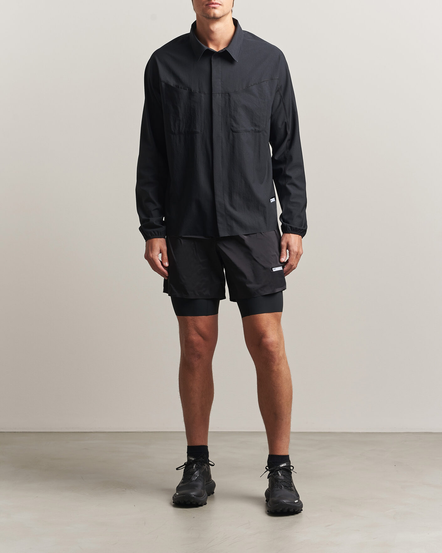 Heren | Korte broek | Satisfy | TechSilk 8 Inch Shorts Black