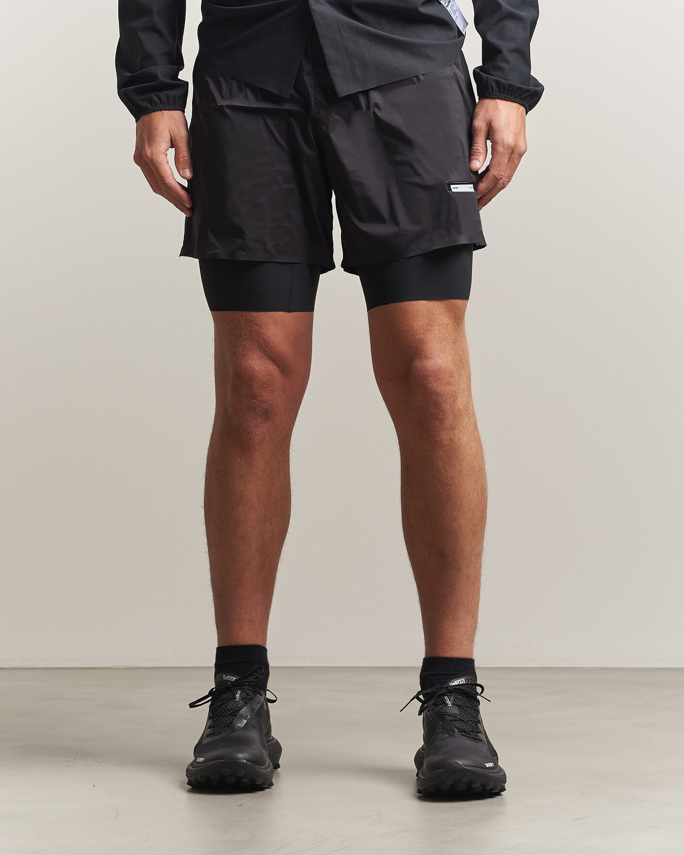Heren | Korte broek | Satisfy | TechSilk 8 Inch Shorts Black
