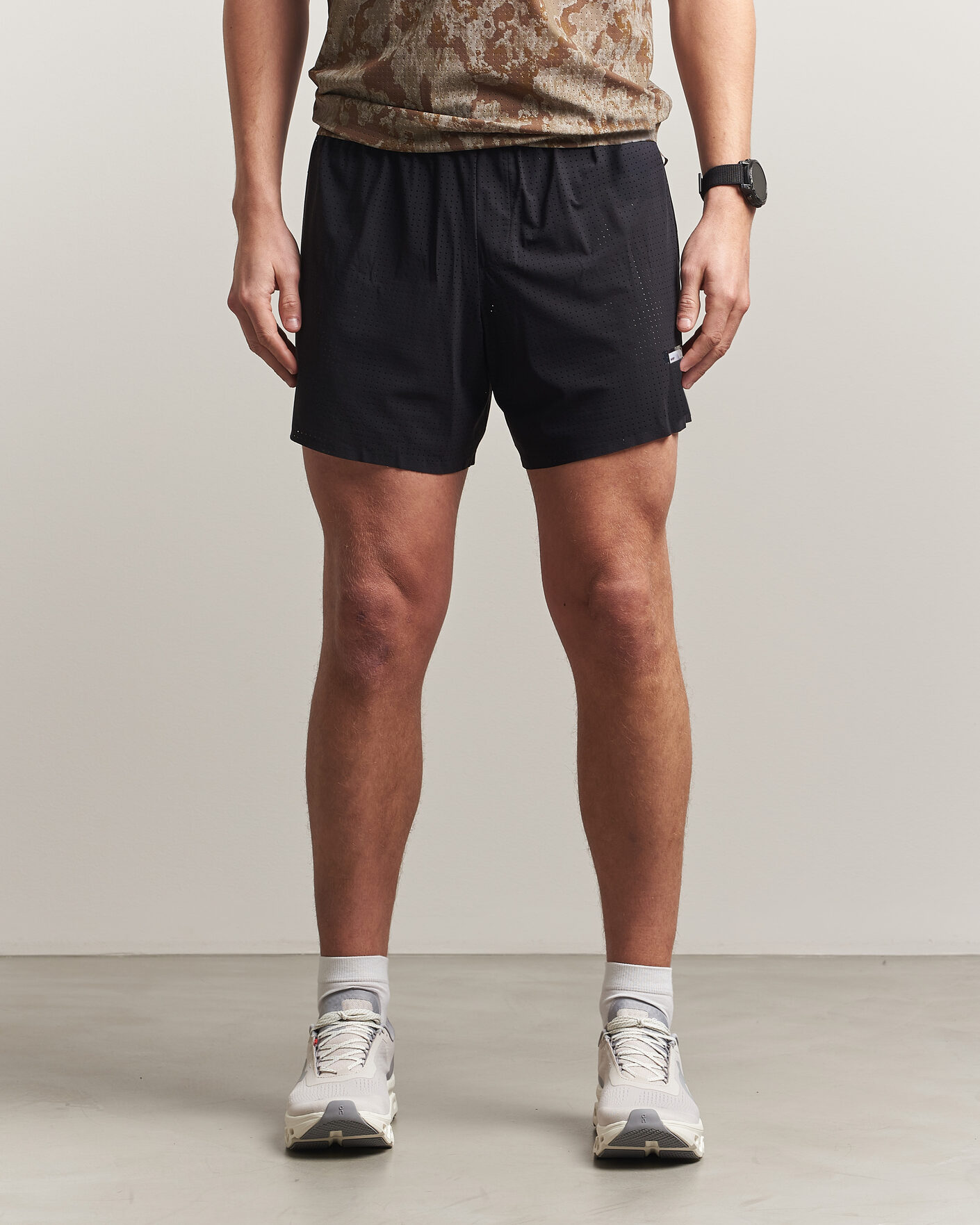 Heren | Korte broek | Satisfy | Space-O 5 Inch Shorts Black
