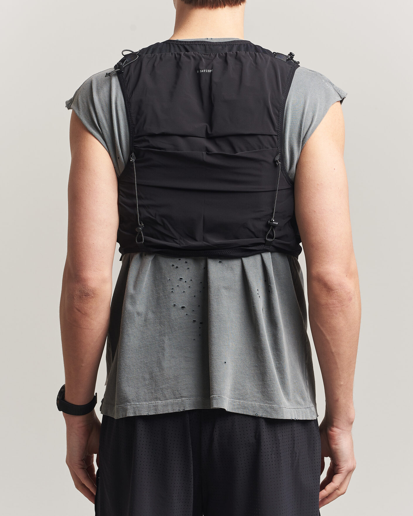 Heren | Actieve accessoires | Satisfy | Justice Cordura Hydration Vest 5L Black