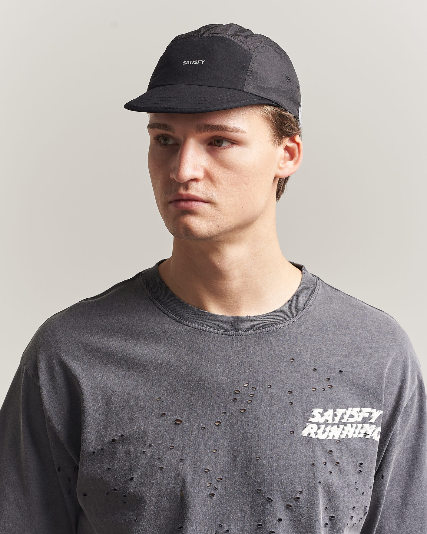 Heren | Hoeden en petten | Satisfy | Rippy Trail Cap Black