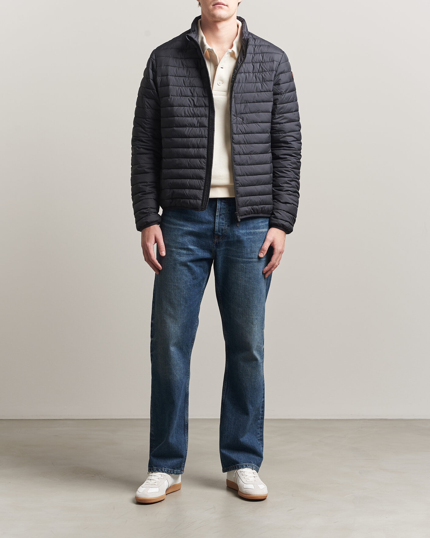 Heren | Jassen | Save The Duck | Cole Lightweight Padded Jacket Black