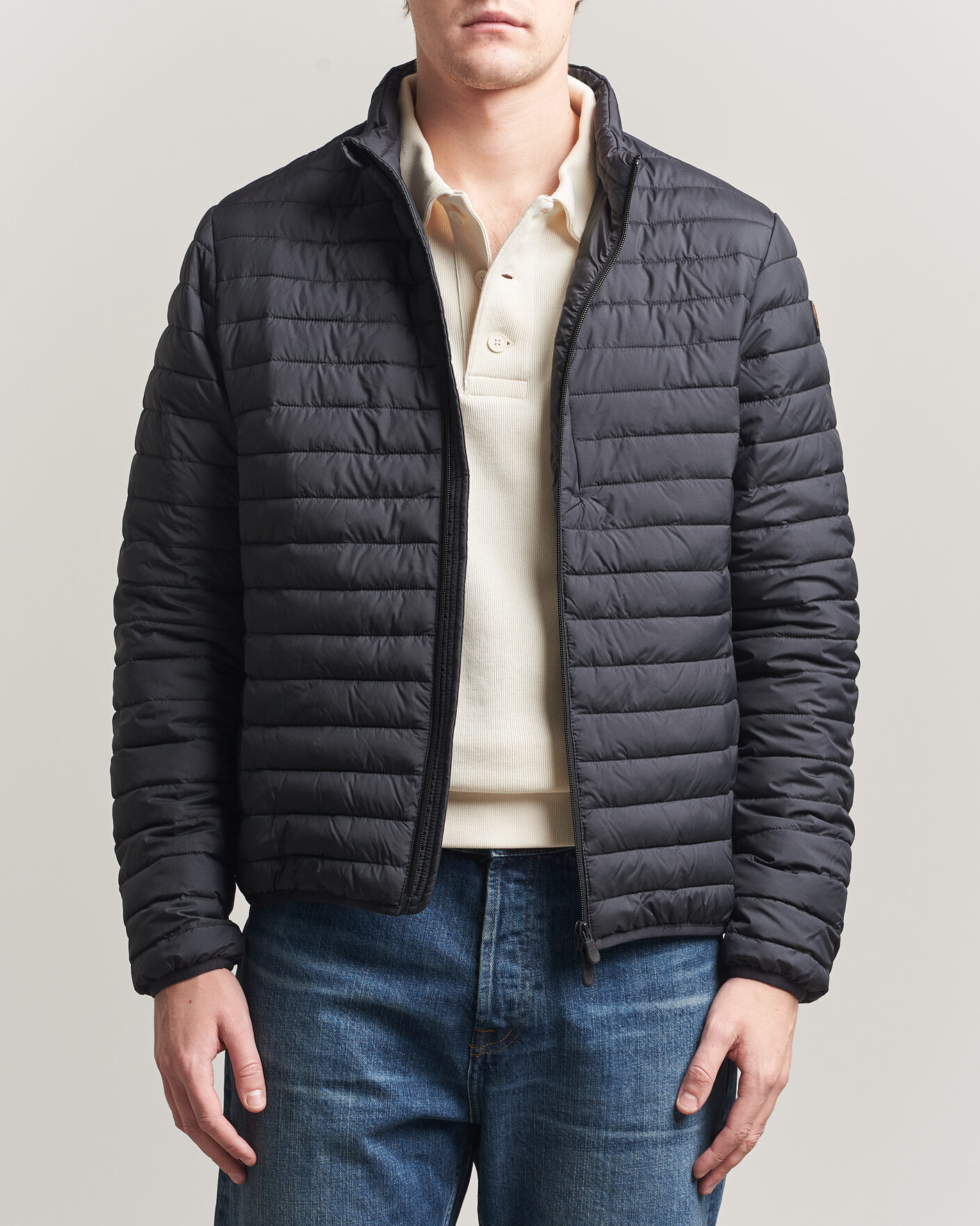 Heren | Jassen | Save The Duck | Cole Lightweight Padded Jacket Black