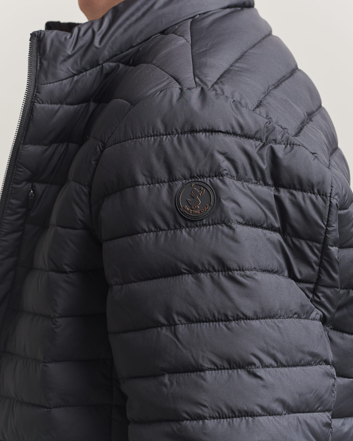 Heren | Jassen | Save The Duck | Cole Lightweight Padded Jacket  Black
