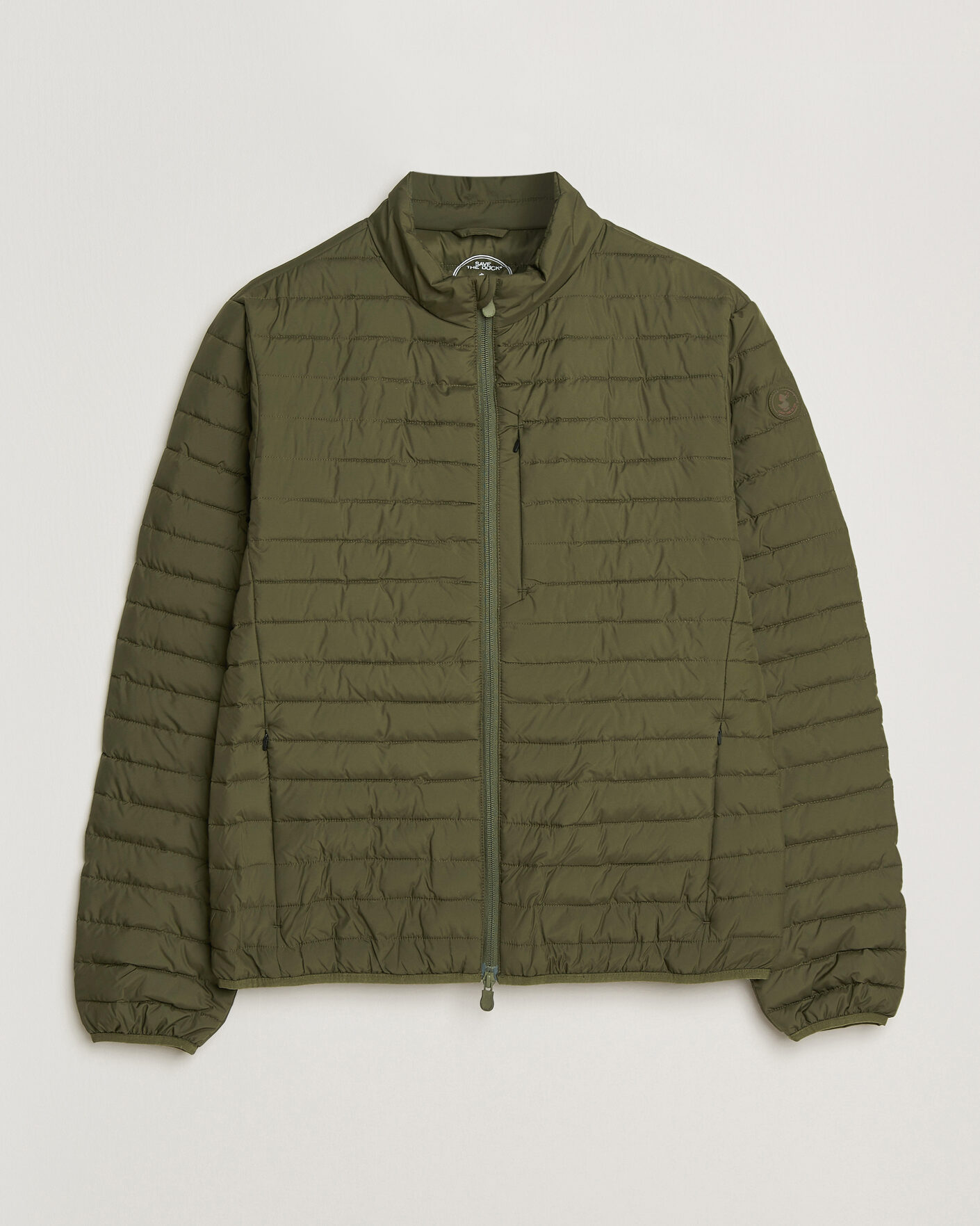Heren | Jassen | Save The Duck | Cole Lightweight Padded Jacket Snake Green