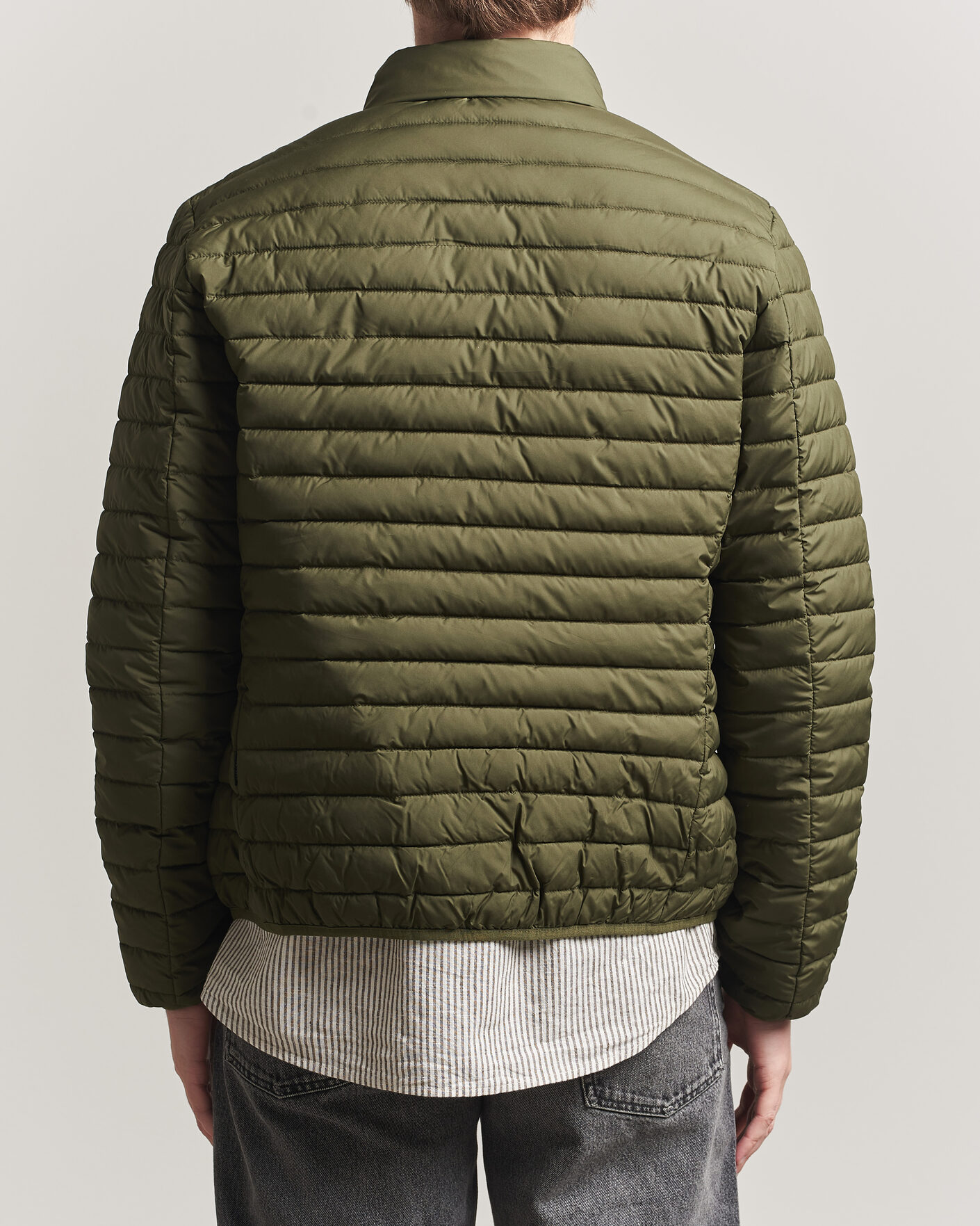 Heren | Jassen | Save The Duck | Cole Lightweight Padded Jacket Snake Green