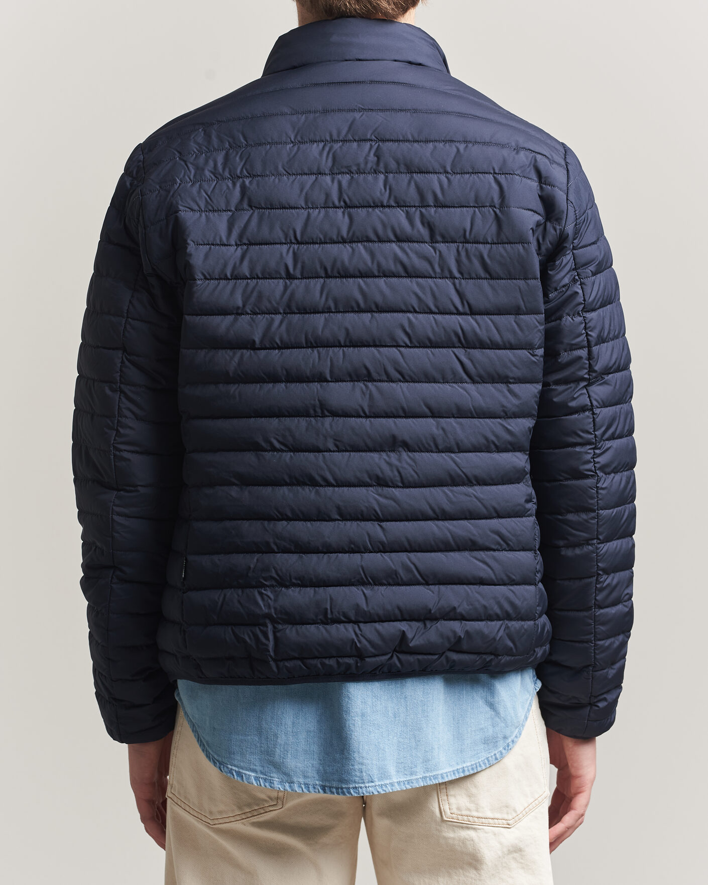 Heren | Jassen | Save The Duck | Cole Lightweight Padded Jacket Navy