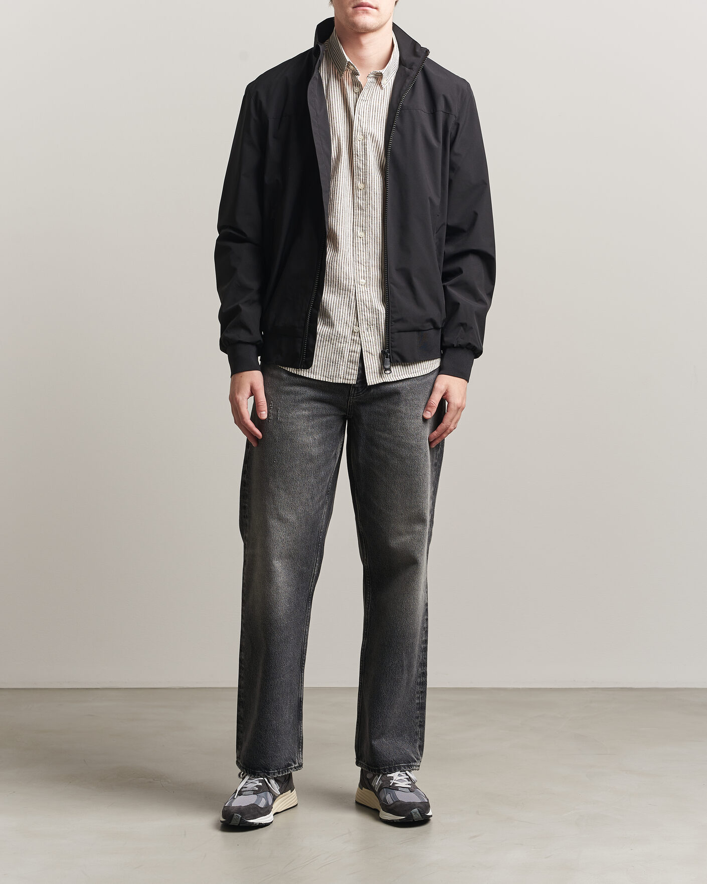 Heren | Jassen | Save The Duck | Finlay Nylon Harrington Jacket Black