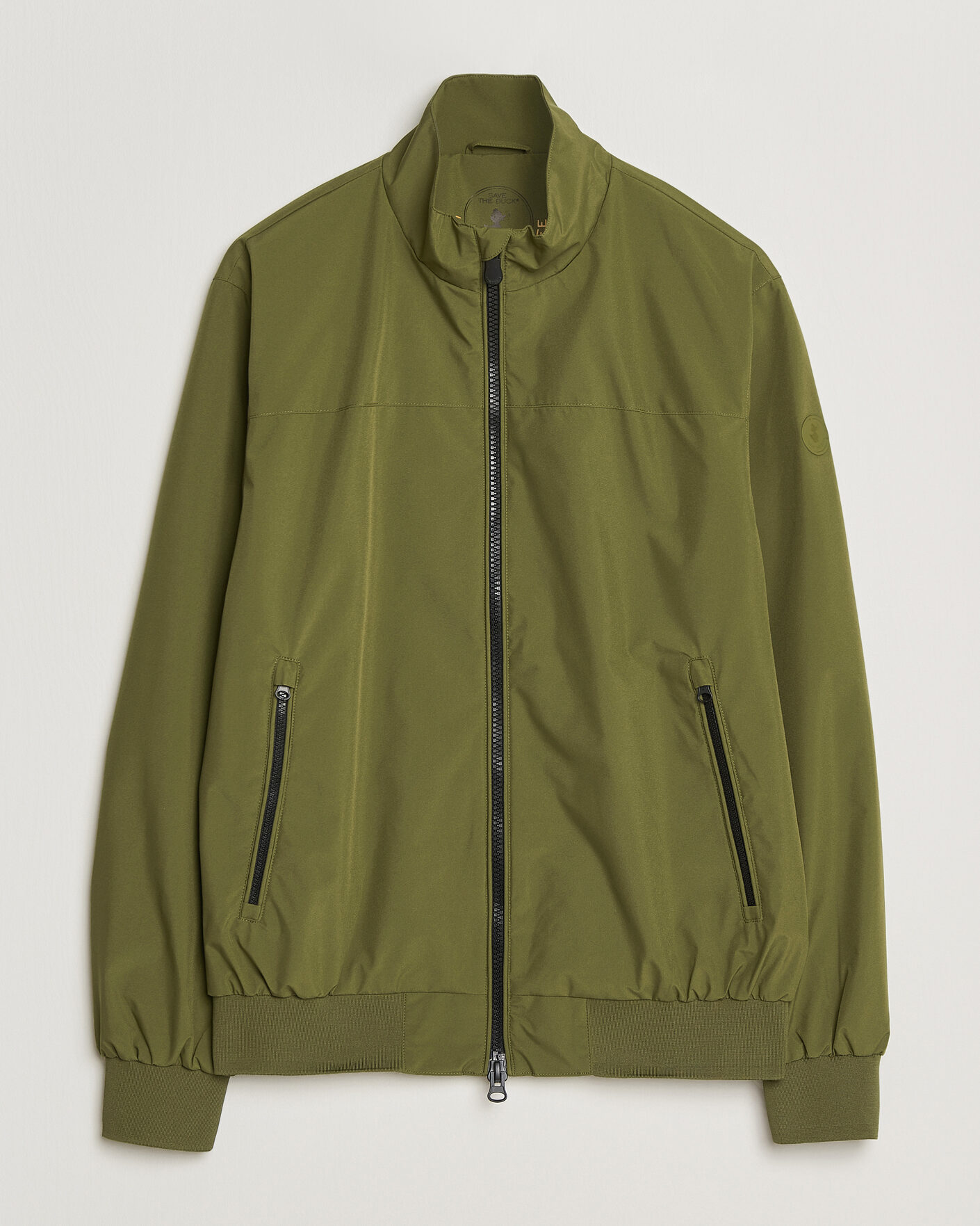 Heren | Jassen | Save The Duck | Finlay Nylon Harrington Jacket Dusty Olive