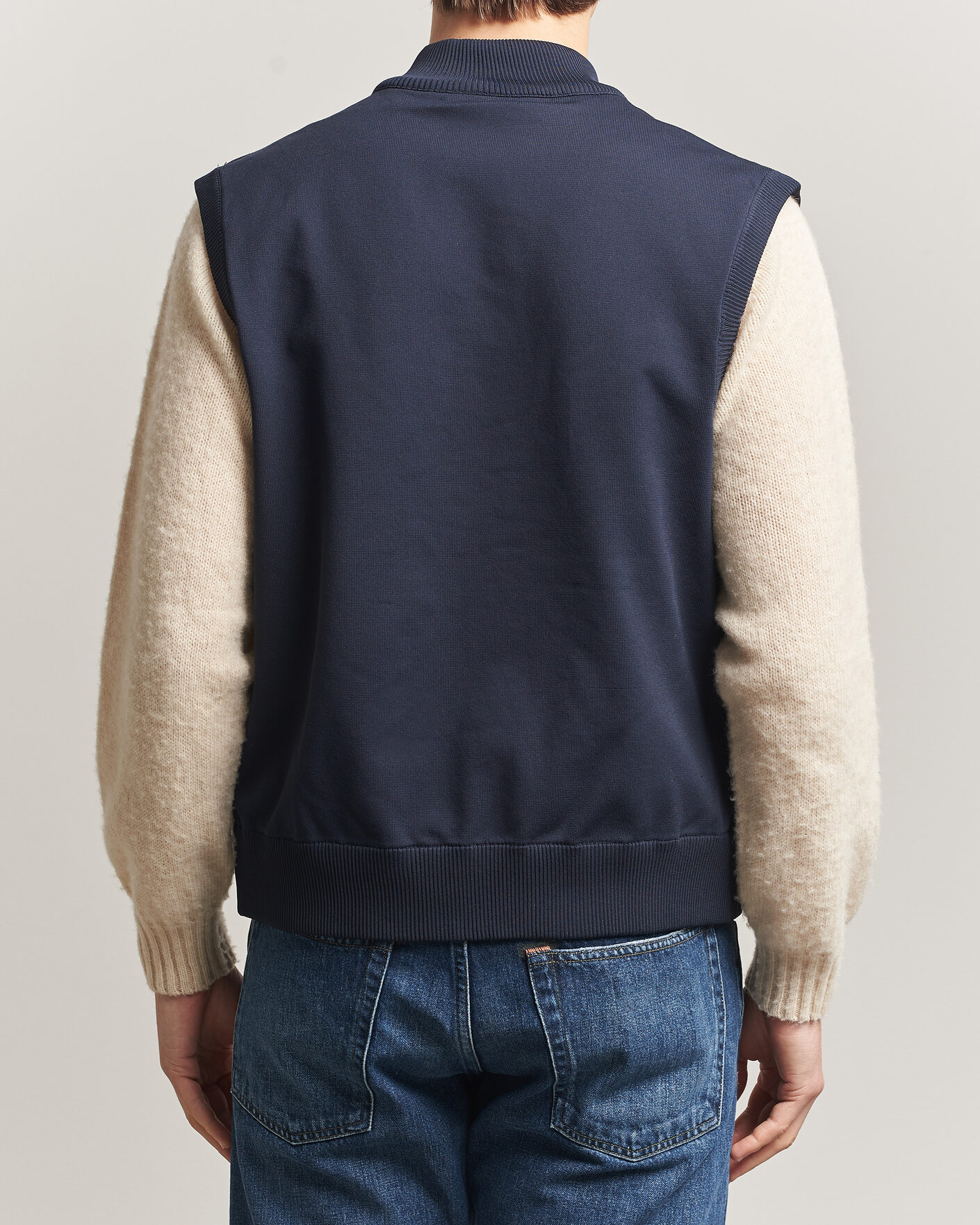 Heren | Gilets | Save The Duck | Orris Hybrid Vest Navy Blue