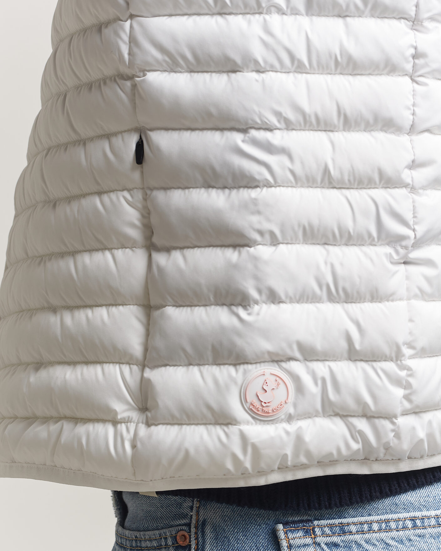 Heren | Gilets | Save The Duck | Dave Lightweight Padded Vest Dull White