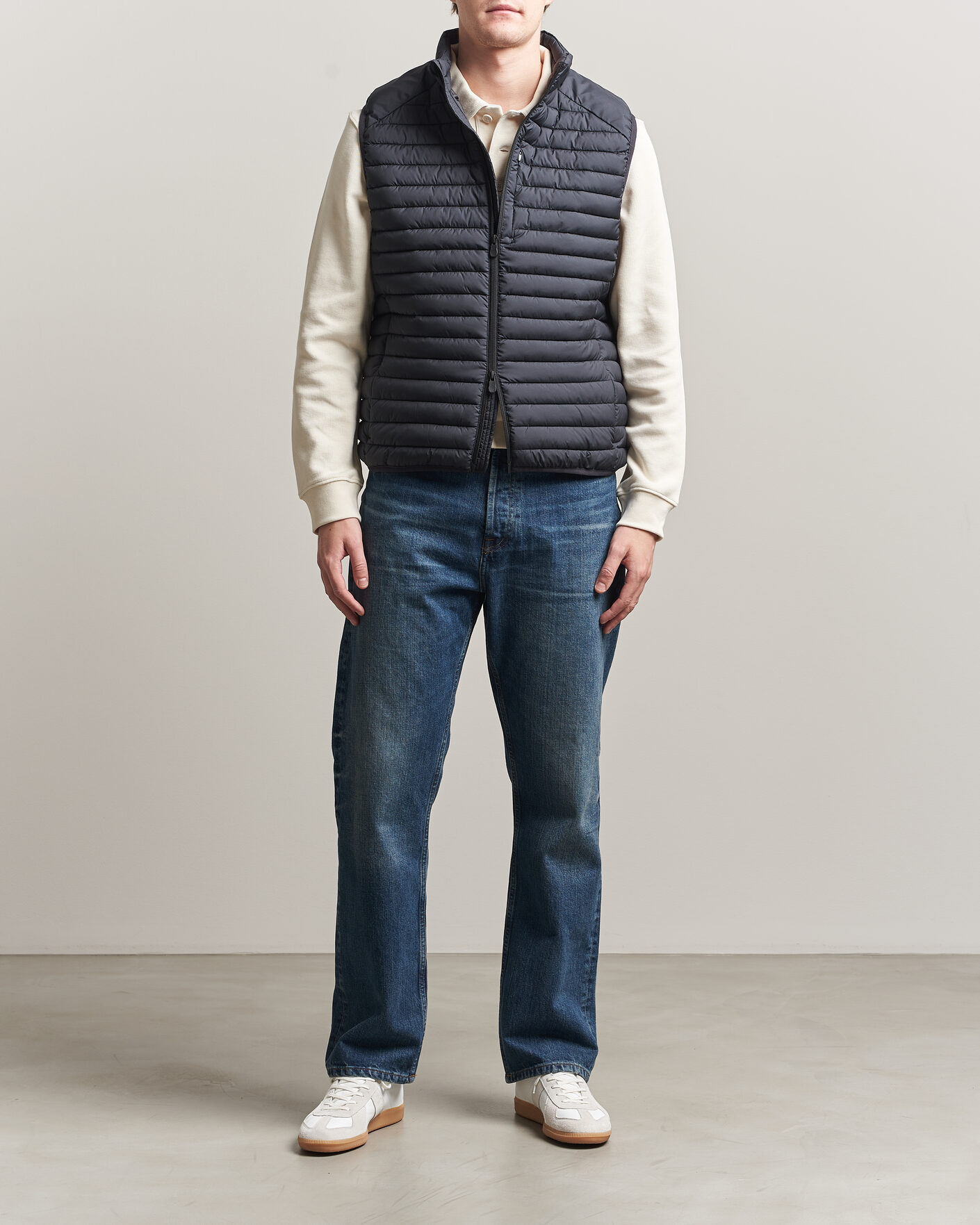 Heren | Gilets | Save The Duck | Dave Lightweight Padded Vest Black