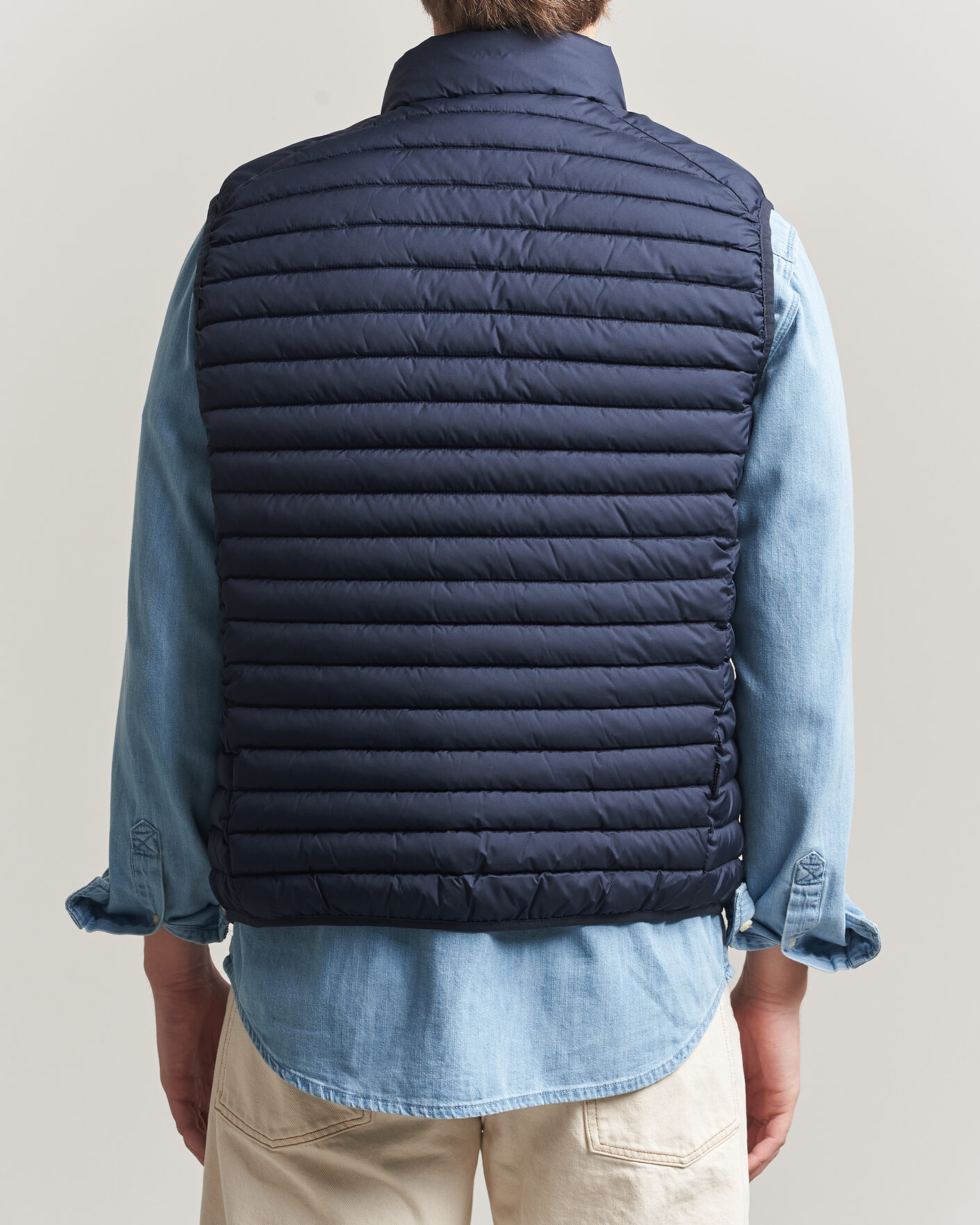 Heren | Gilets | Save The Duck | Dave Lightweight Padded Vest Navy Blue
