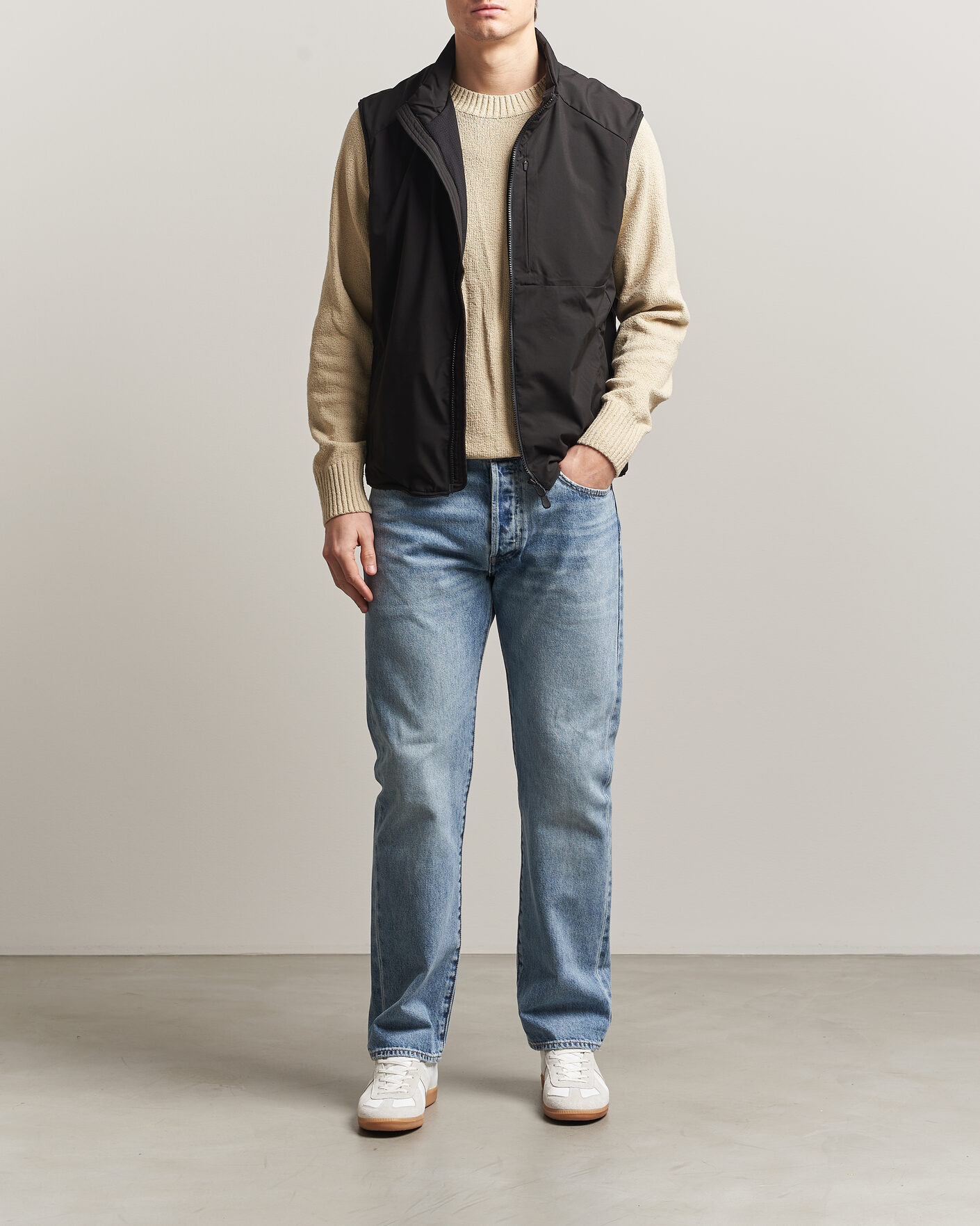 Heren | Gilets | Save The Duck | Joe Wind/Water Resistant Vest Black