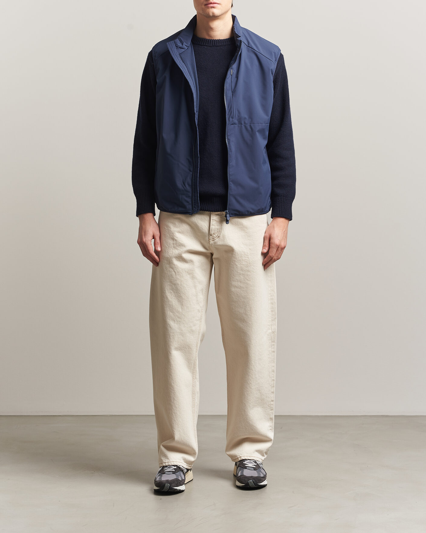 Heren | Gilets | Save The Duck | Joe Wind/Water Resistant Vest Navy Blue