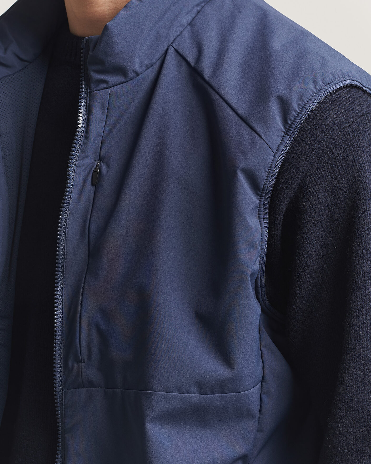 Heren | Gilets | Save The Duck | Joe Wind/Water Resistant Vest Navy Blue