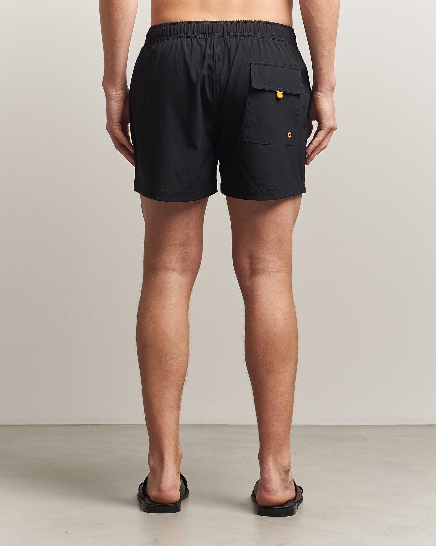 Heren | Zwembroek | Save The Duck | Plain Drawstring Swimshorts Black