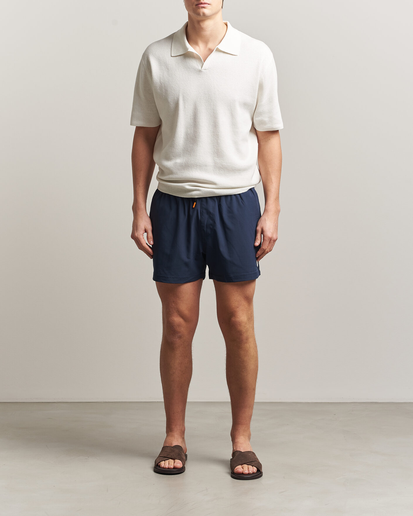 Heren | Zwembroek | Save The Duck | Plain Drawstring Swimshorts Navy