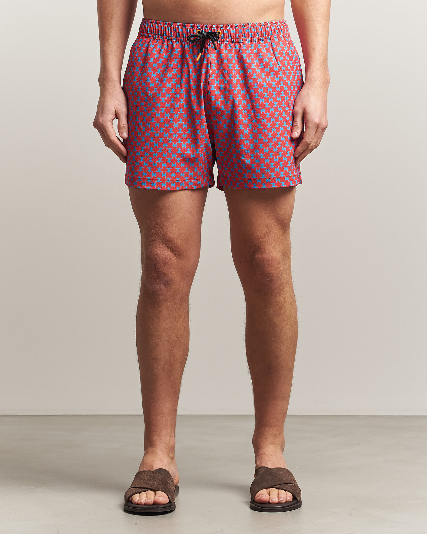 Heren | Zwembroek | Save The Duck | Printed Drawstring Swimshorts Geometrical Flowers