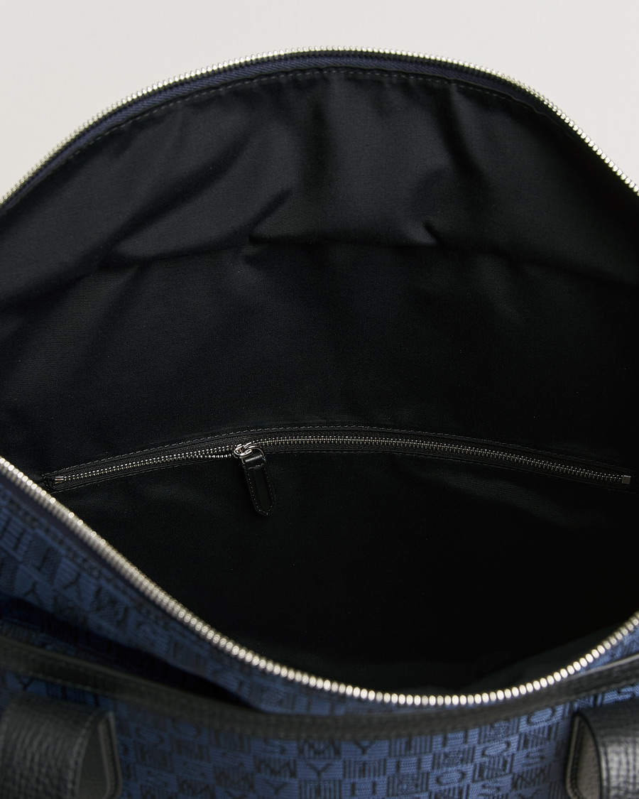 Heren | Tassen | Smythson | Canvas Stamp Tote Navy