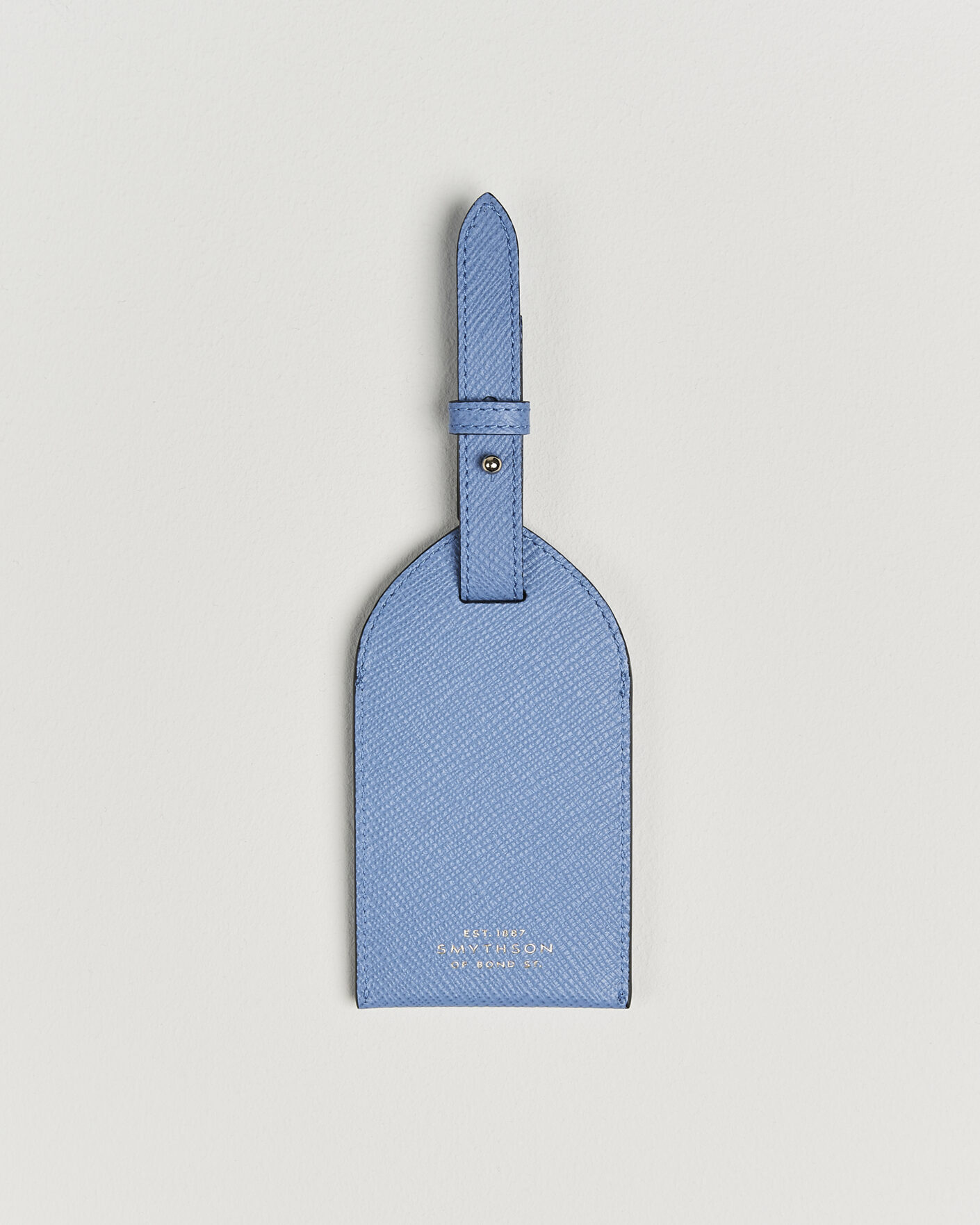 Heren | Thuis | Smythson | Panama Luggage Tag Sticker Nile Blue