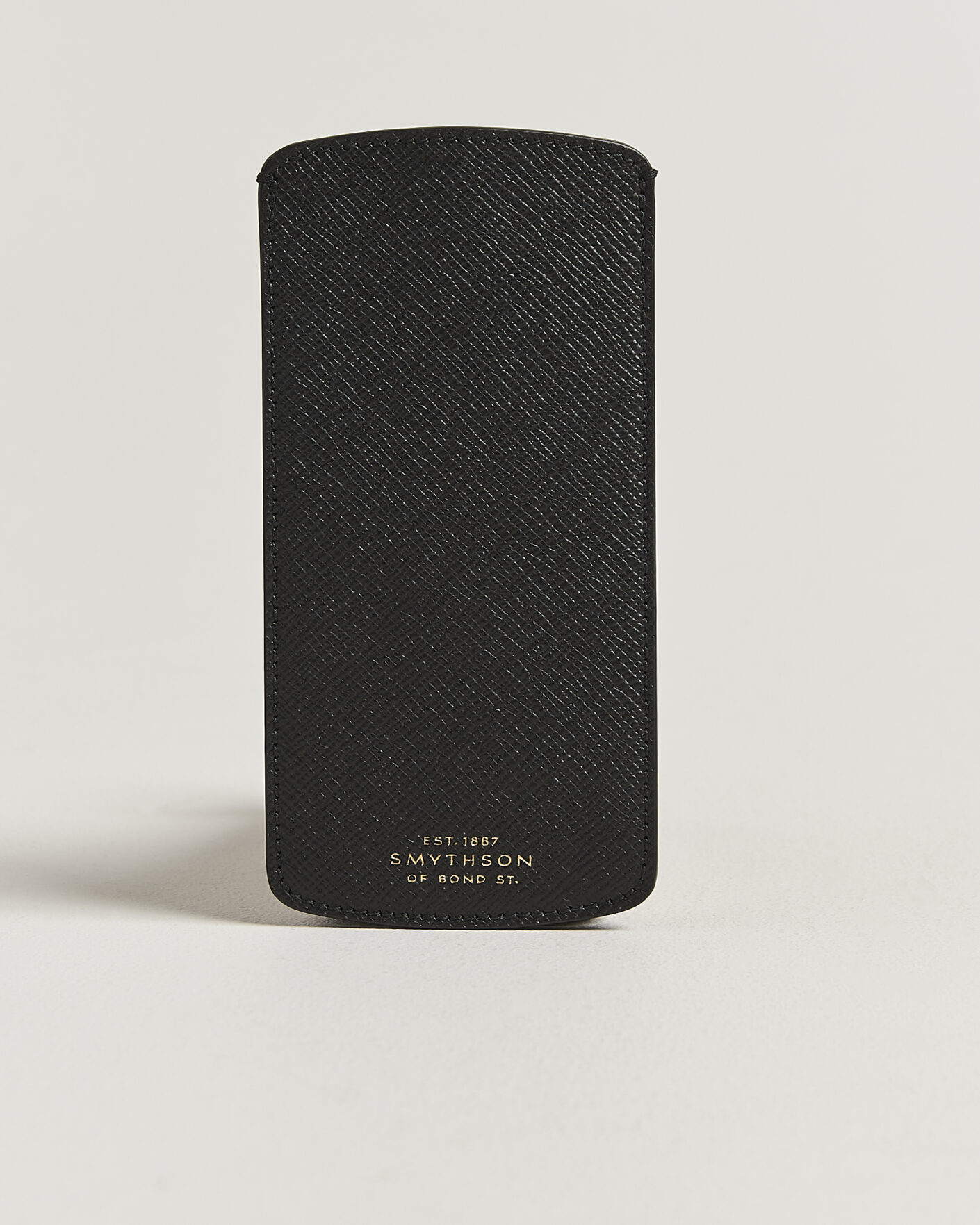 Heren | Zonnebrillen | Smythson | Panama Glasses Case Black