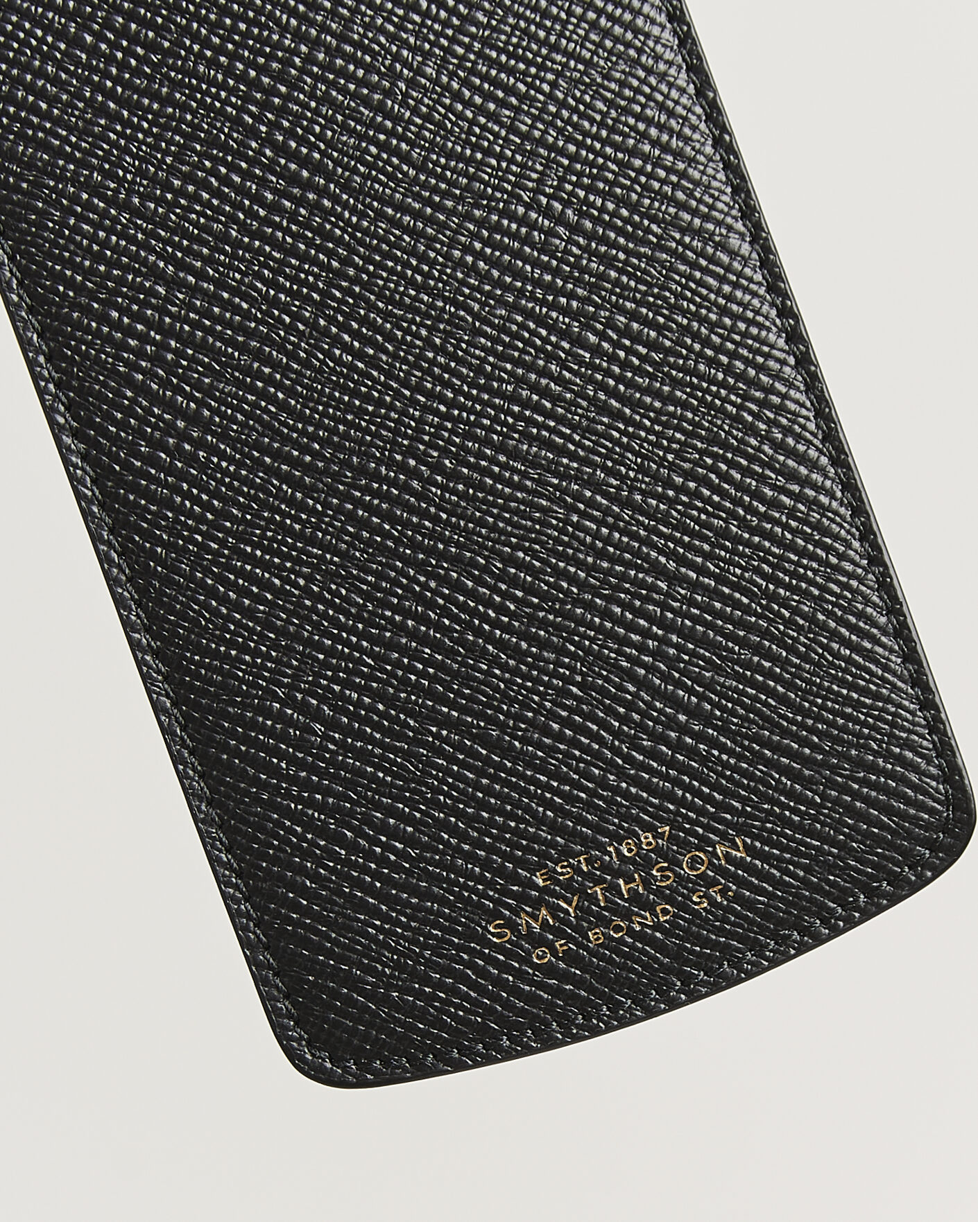 Heren | Zonnebrillen | Smythson | Panama Glasses Case Black