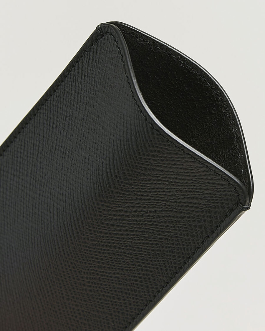Heren | Zonnebrillen | Smythson | Panama Glasses Case Black