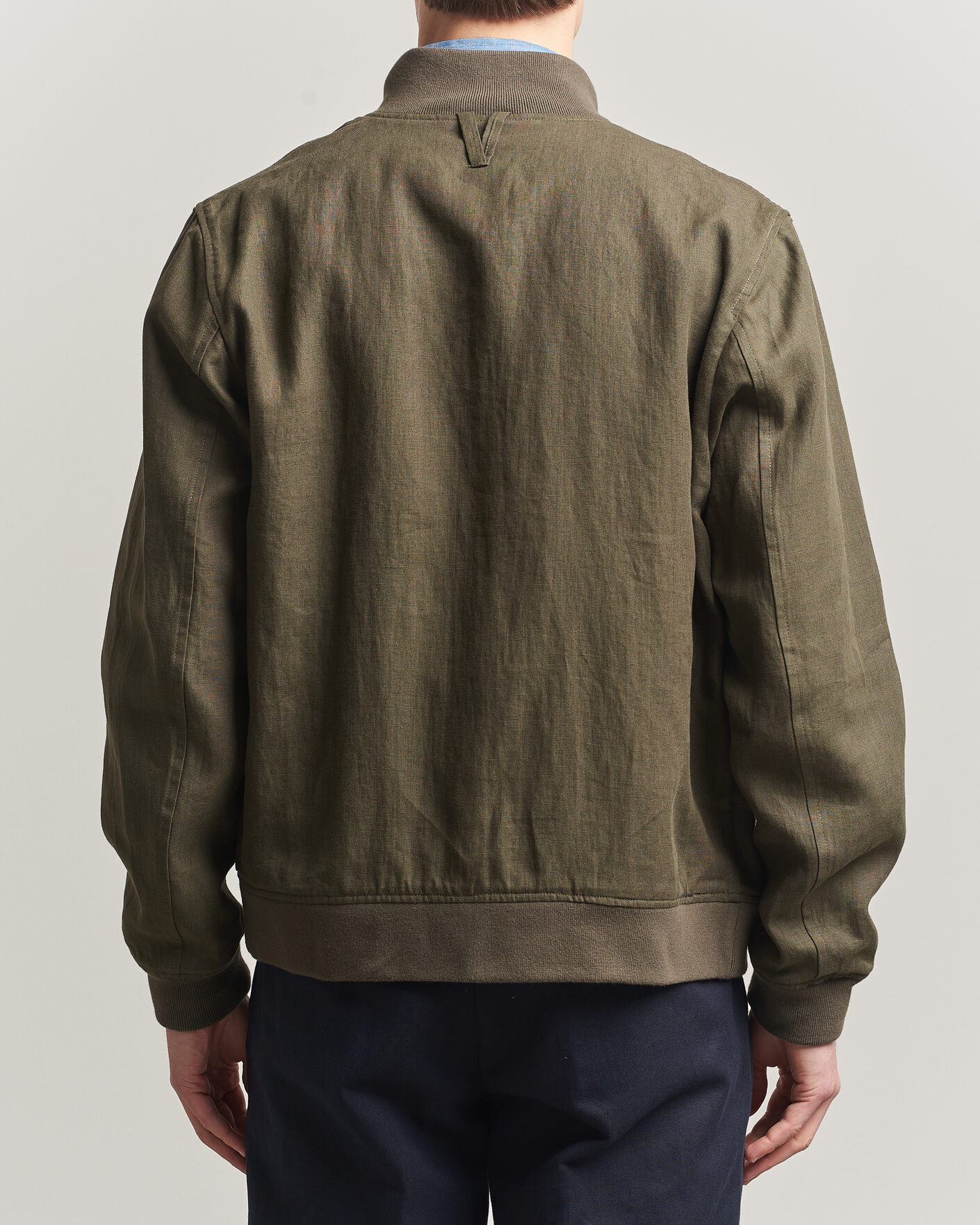 Heren | Jassen | Valstar | Valstarino Linen Jacket Olive