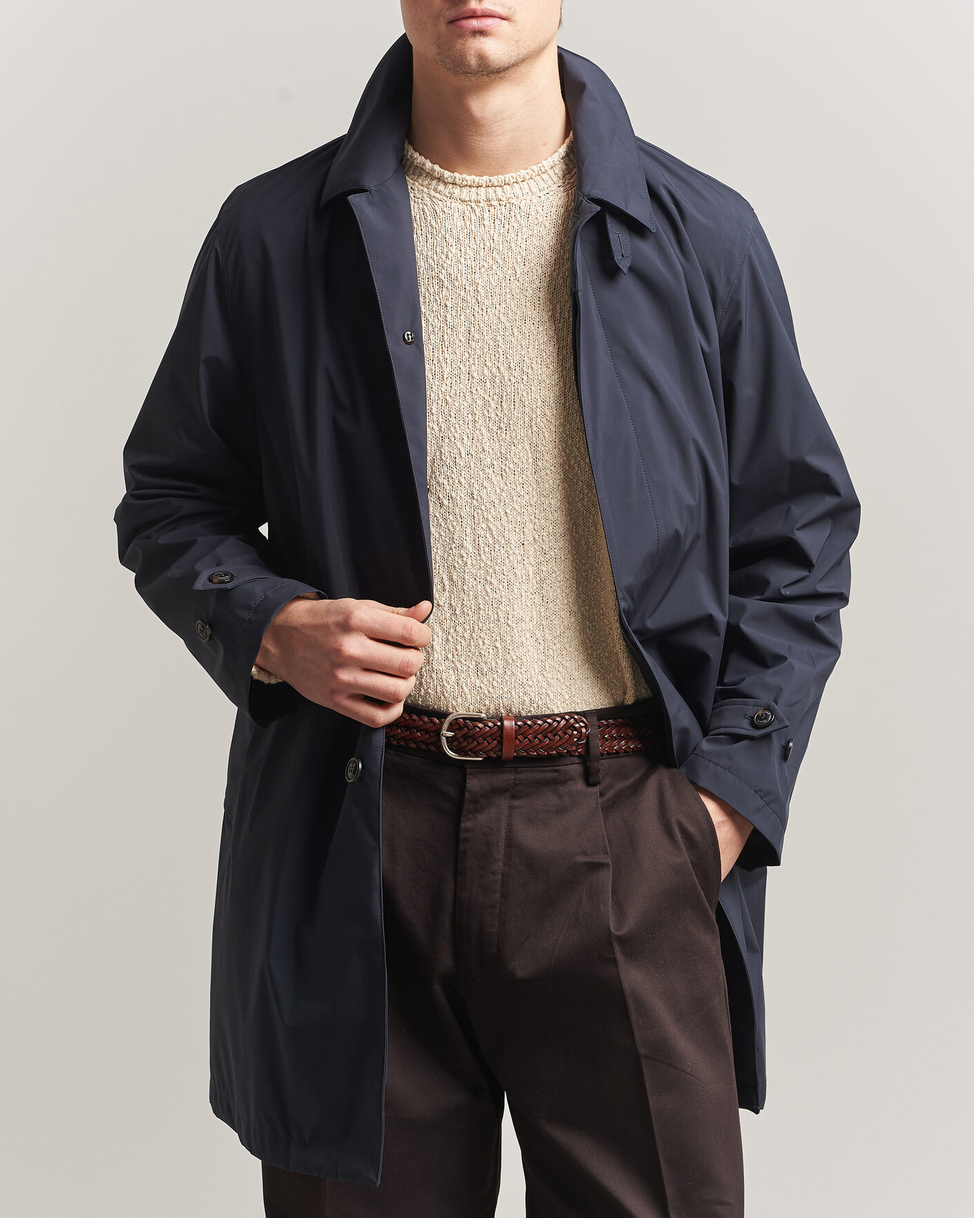 Heren | Jassen | Valstar | Milano Rain Coat Navy