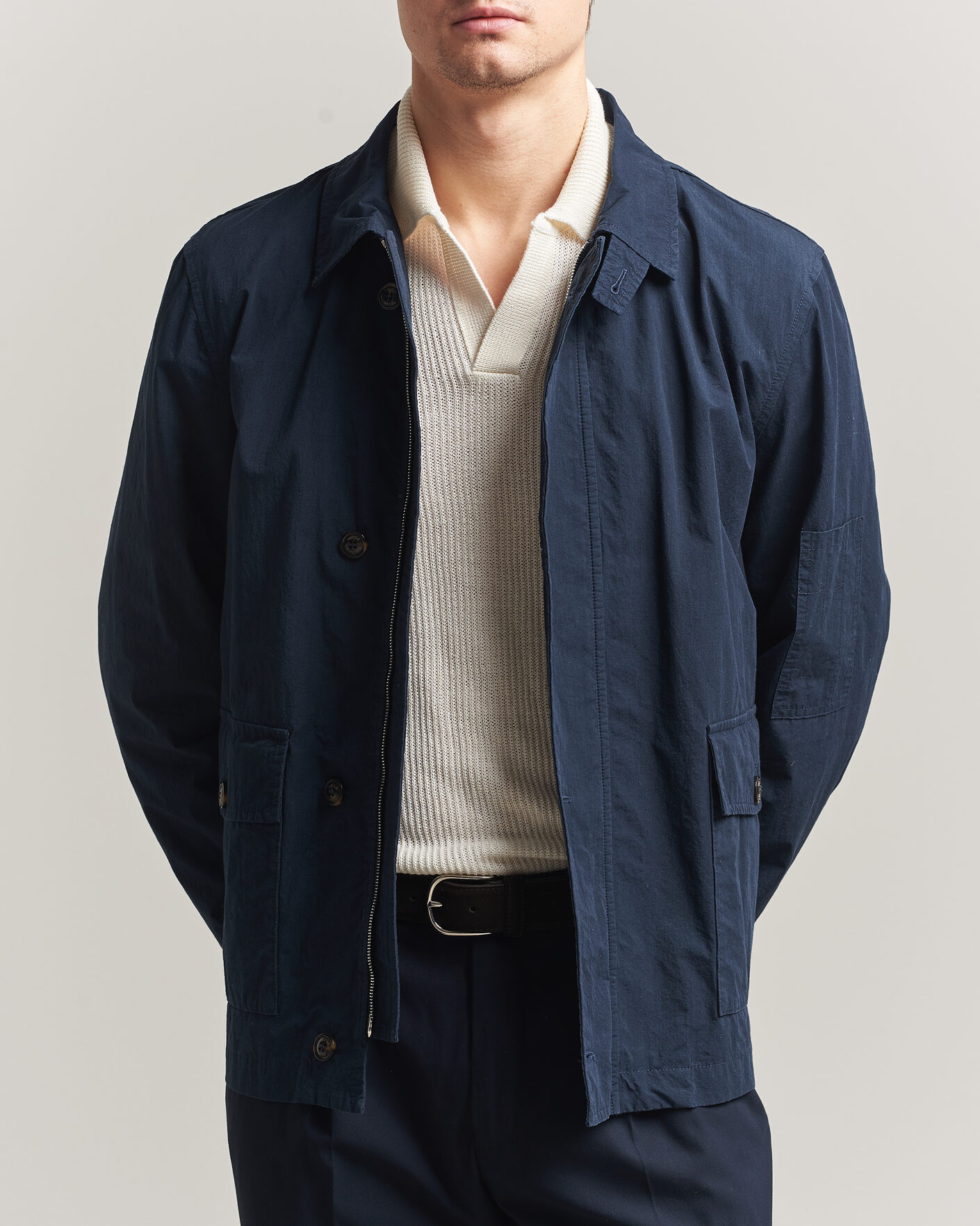 Heren | Jassen | Valstar | Cotton Work Jacket Navy