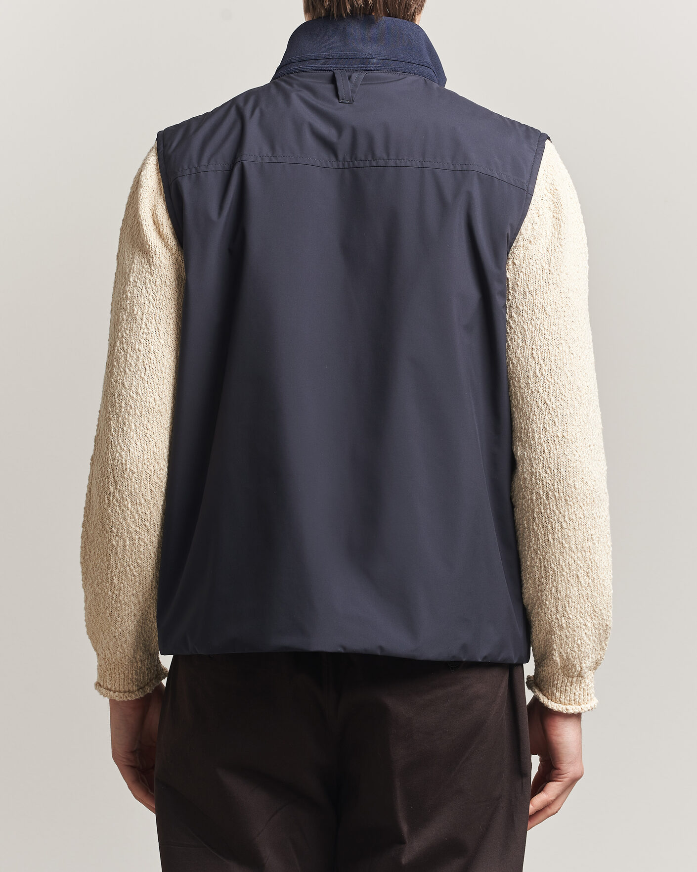 Heren | Gilets | Valstar | Nylon Zip Vest Navy