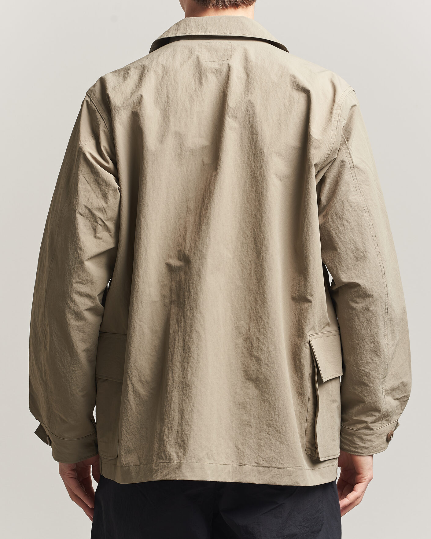 Heren | Jassen | Snow Peak | Nylon Washer Jacket Greige