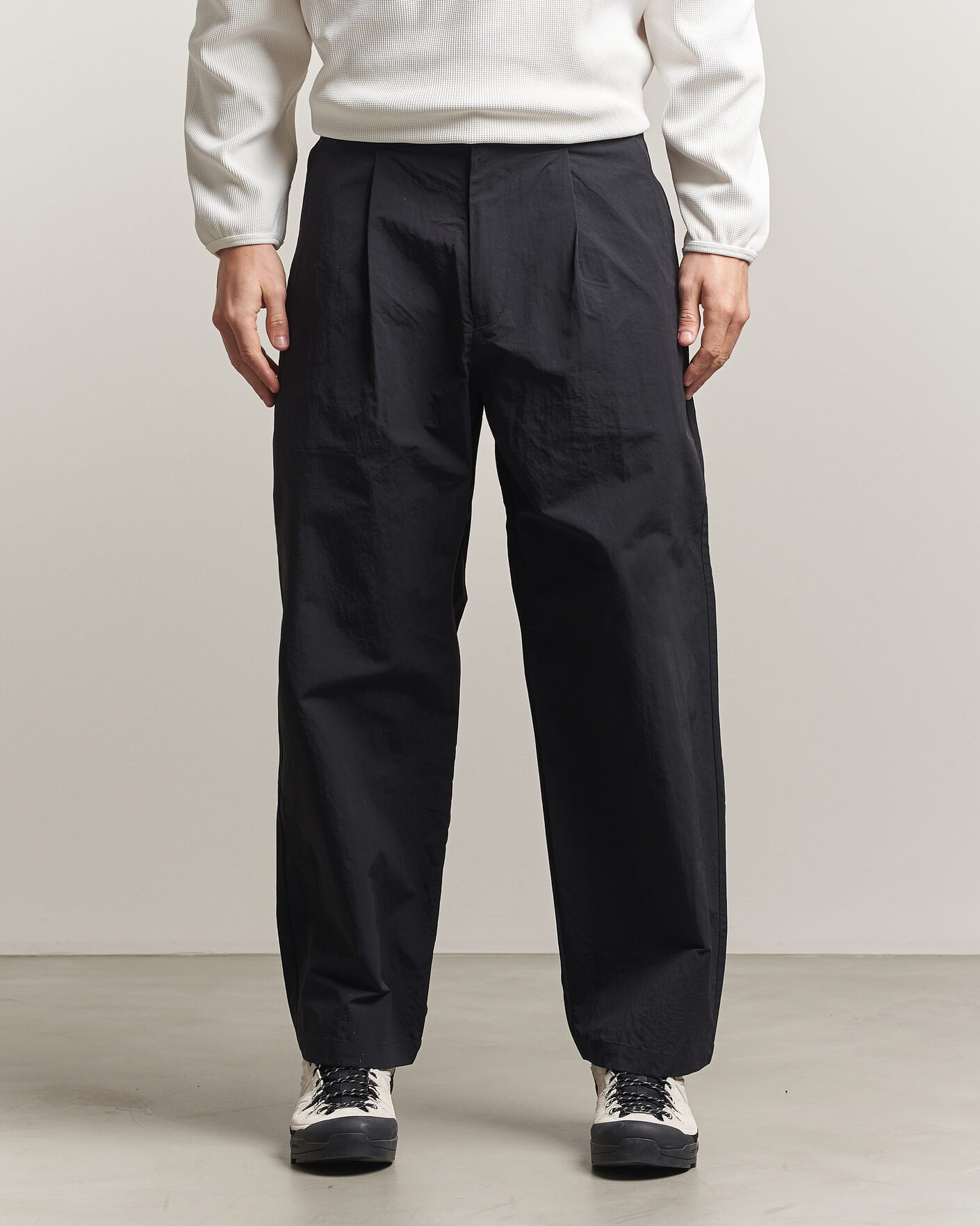 Heren | Broeken | Snow Peak | Nylon Washer Pants Black