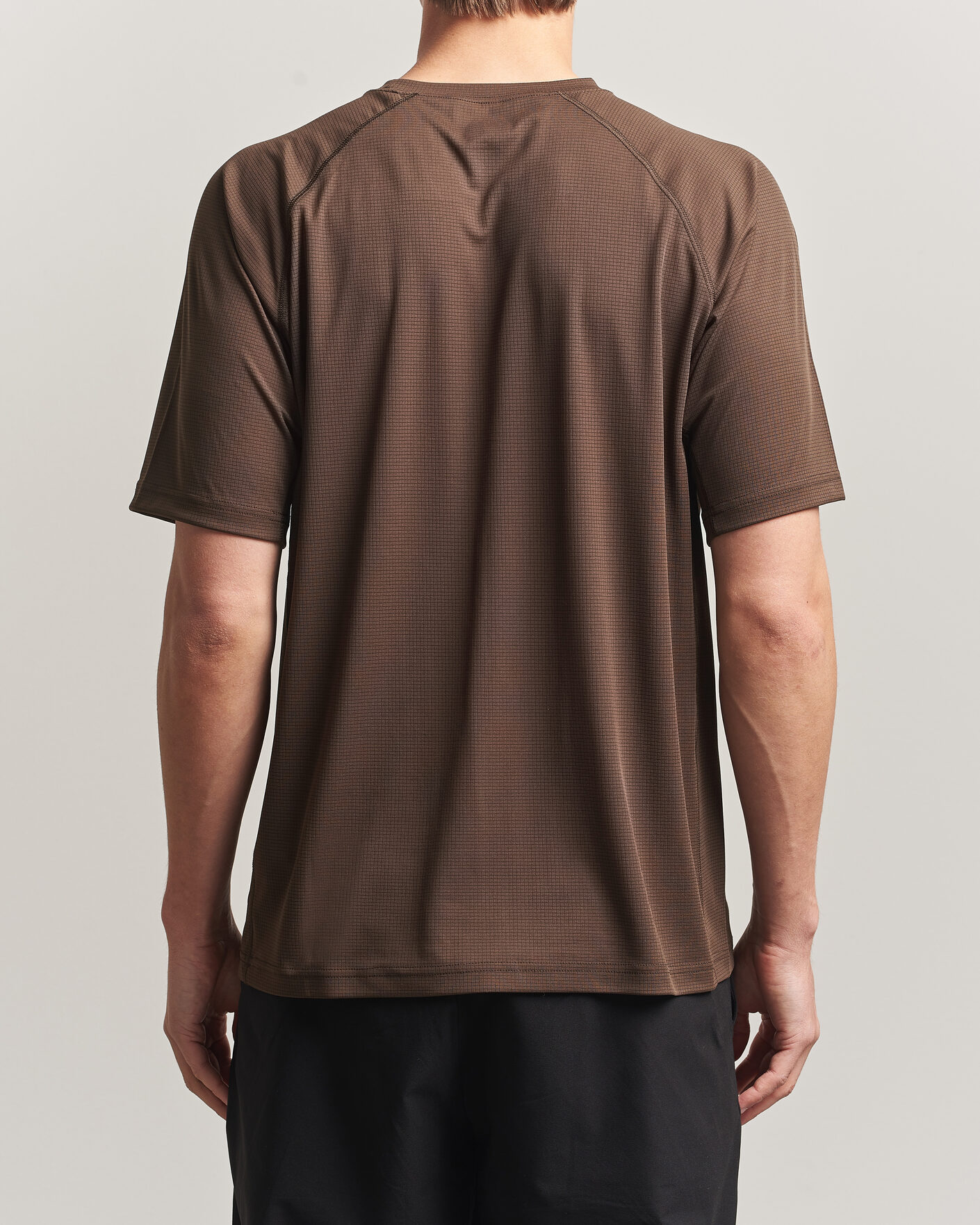 Heren | T-shirts | Snow Peak | Polartec Power Dry T-Shirt Brown