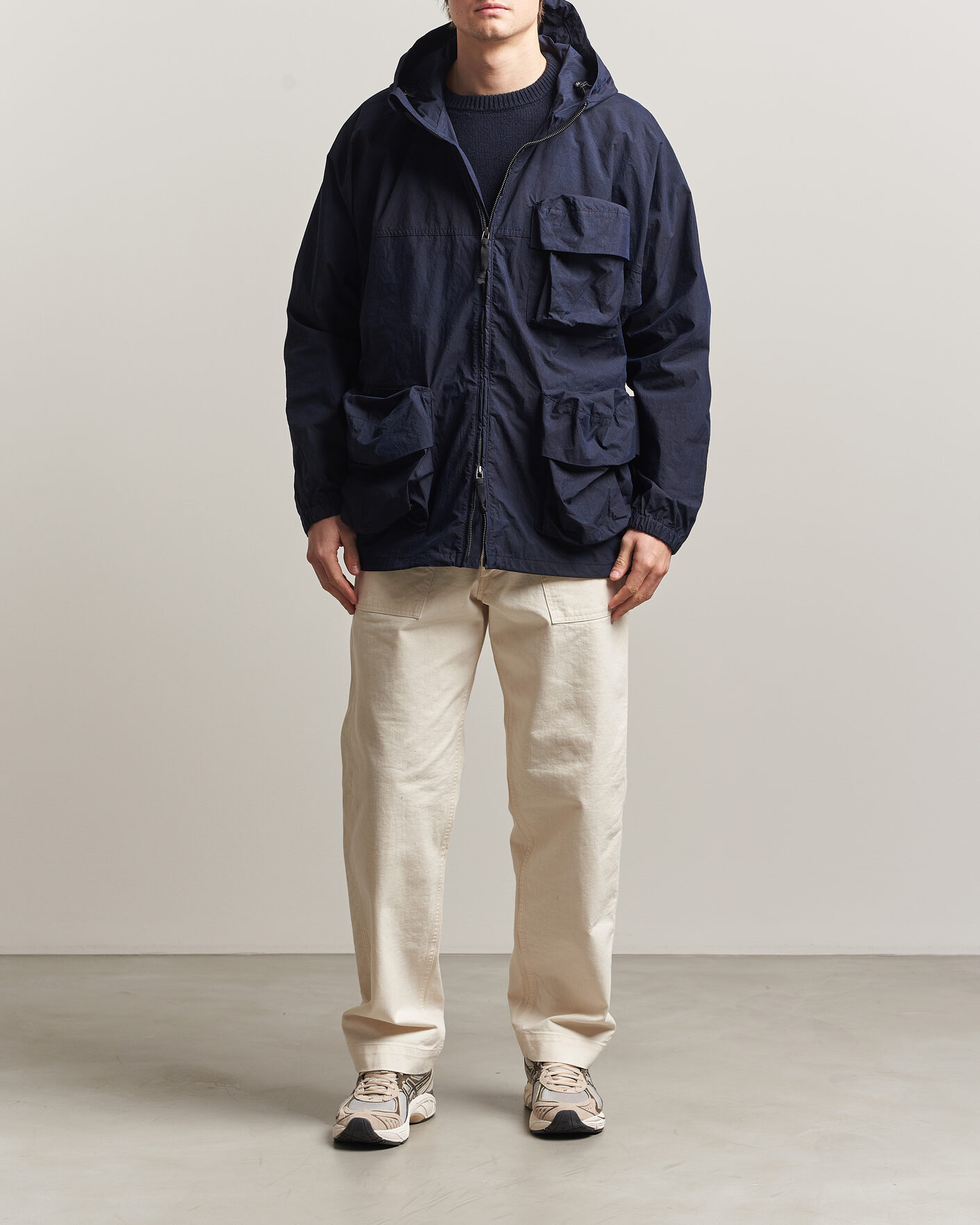 Heren | Jassen | Snow Peak | Indigo C/N Parka Navy