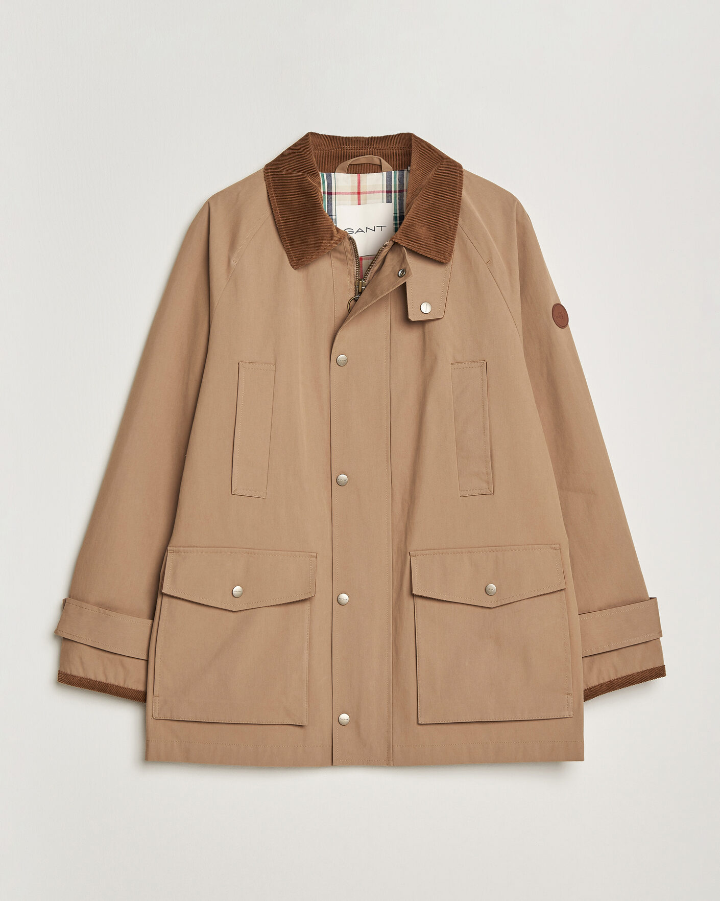 Heren | Jassen | GANT | Field Decker Jacket Warm Khaki