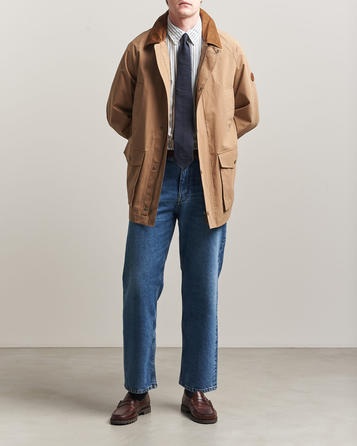 Heren | Jassen | GANT | Field Decker Jacket Warm Khaki
