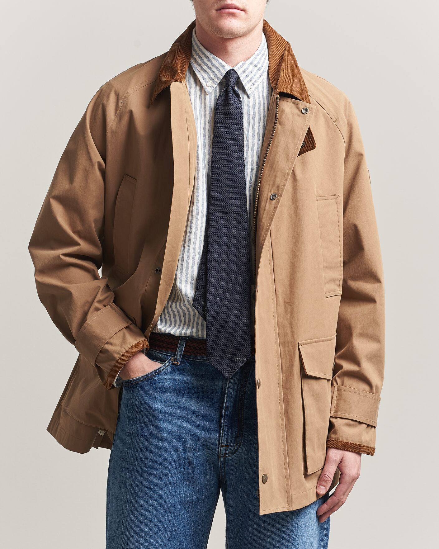 Heren | Jassen | GANT | Field Decker Jacket Warm Khaki
