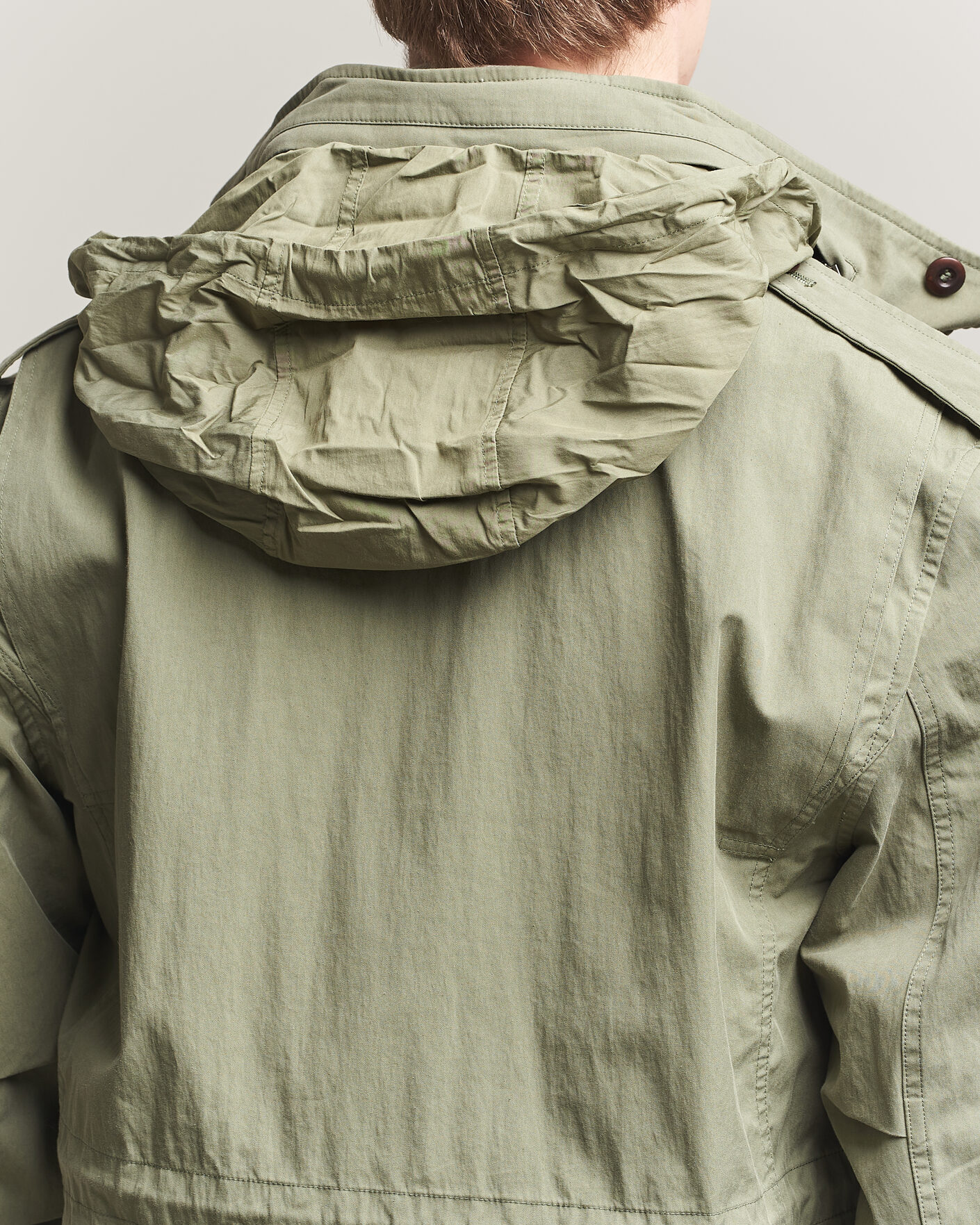 Heren | Jassen | GANT | Cotton Field Jacket Dry Herb Green