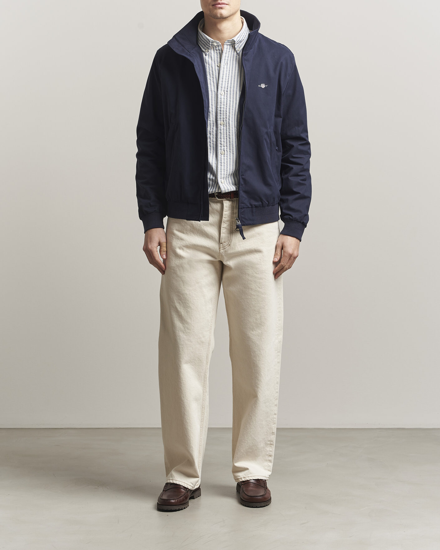 Heren | Jassen | GANT | Lightweight Hampshire Jacket Evening Blue