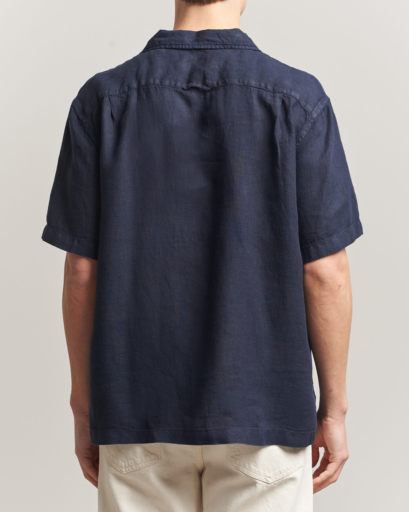 Heren | Overhemden | Gant | Regular Fit Garment Dyed Resort Shirt Blue