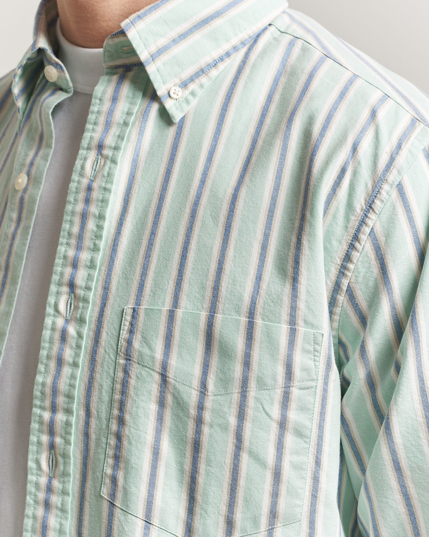 Heren | Overhemden | GANT | Regluar Fit Archive Oxford Shirt Washed Turquoise